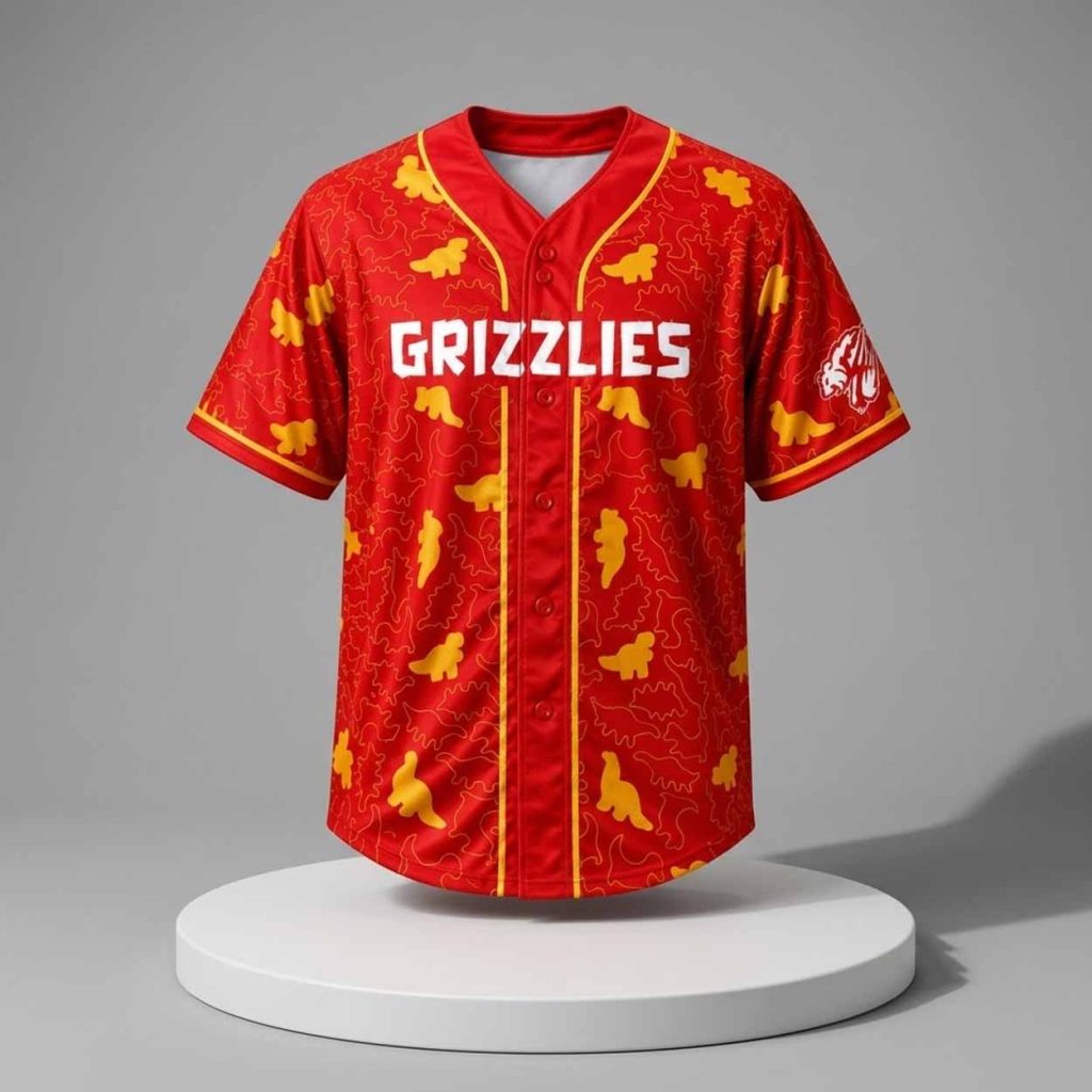 Fresno Grizzlies Dino Nugget 2026 Jersey 1
