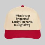 What's Your Bronouns Lately I'm Partial To Big Dawg Hat