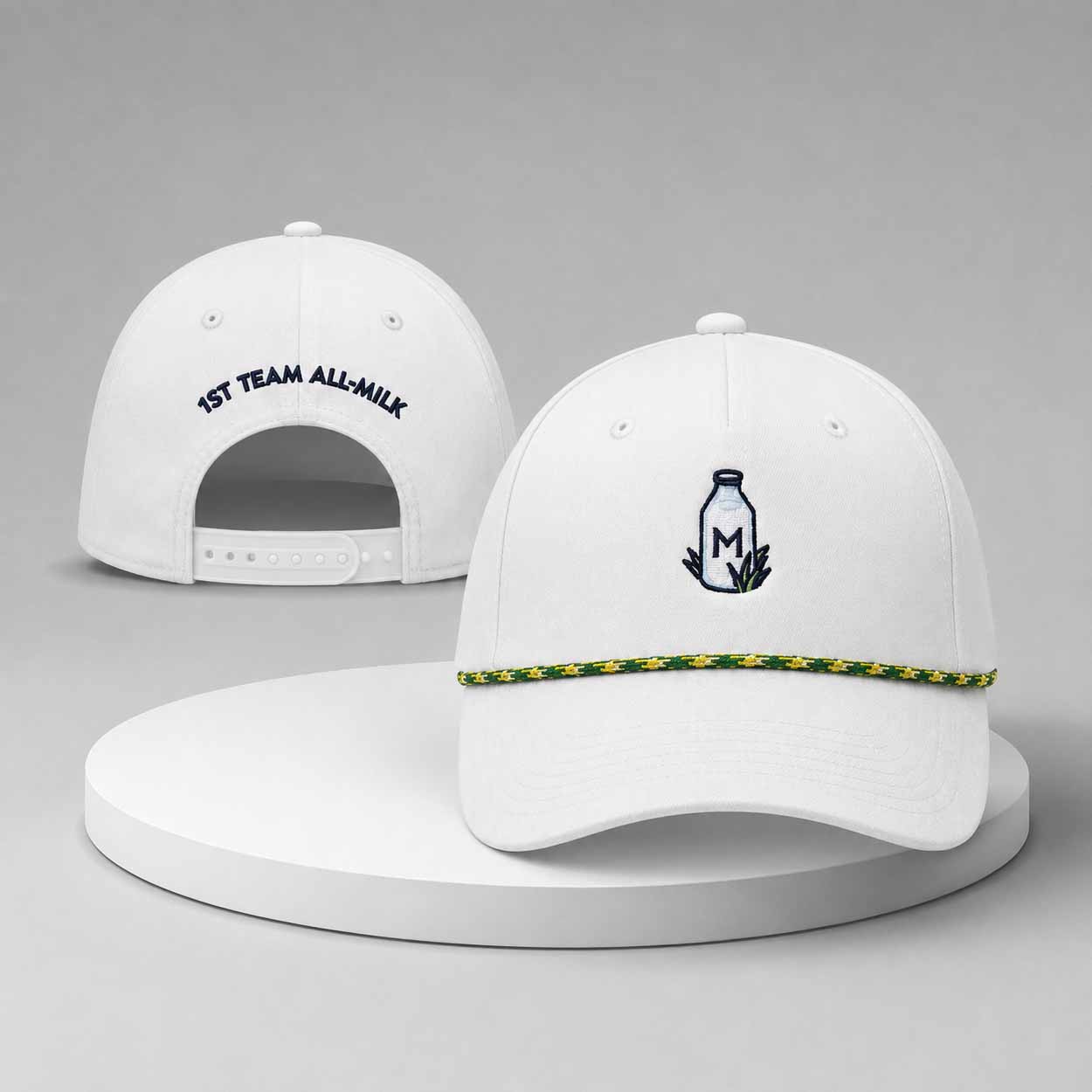 1ST Team All Milk Hat 1ST Team All Milk Hat