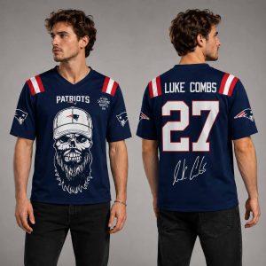 Patriots Luke Combs My Kinda Saturday Night Tour Jersey 2