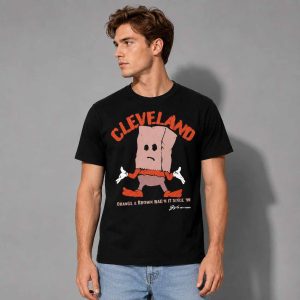 Cleveland Orange & Brown Bag’n It Since 99 Shirt 2