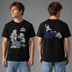 Colorado Rockies Mickey Moniak Rockies Flintstones Shirt 2