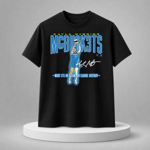 Kayla McBride 10 MCBUCK3TS Most 3’s In A Game In League History Shirt