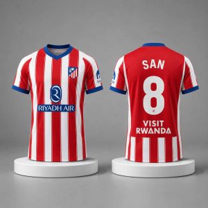 Choi San ATEEZ Atletico Madrid 2026 Jersey