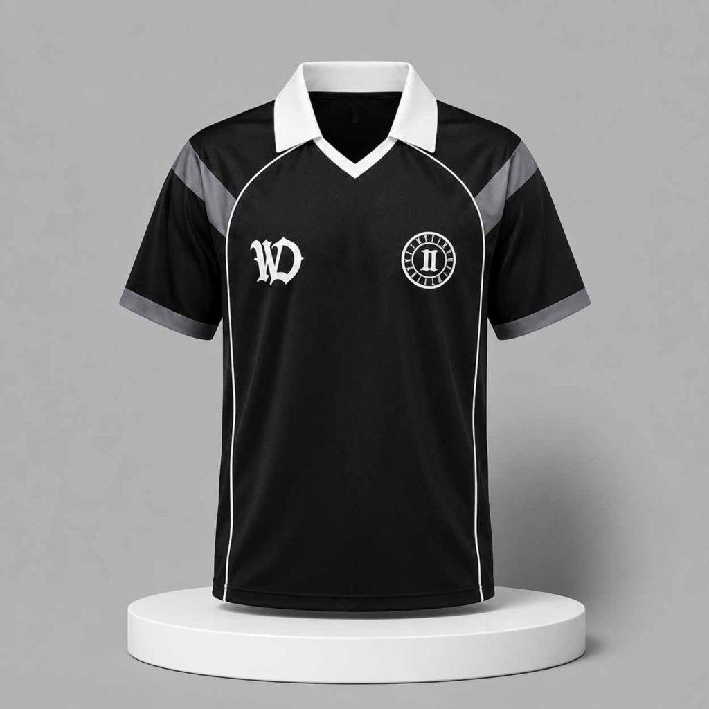 BTS Jungkook We11done Foxborough Jersey Shirt 1 BTS Jungkook We11done Foxborough Jersey Shirt 1