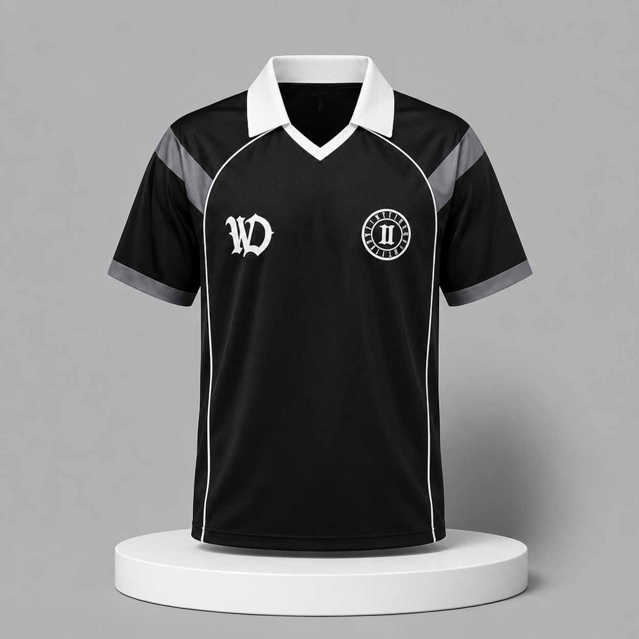 BTS Jungkook We11done Foxborough Jersey Shirt BTS Jungkook We11done Foxborough Jersey Shirt