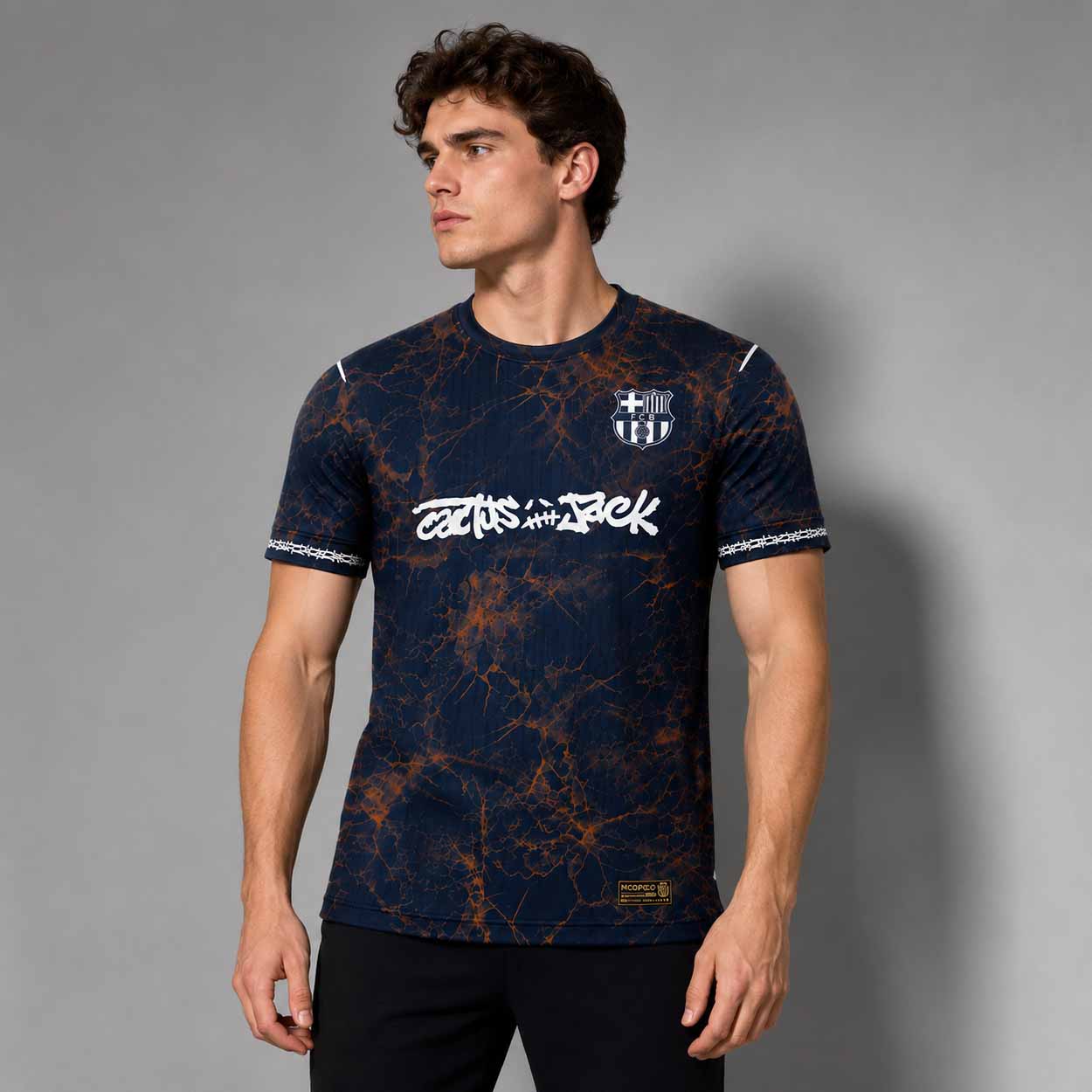 Barcelona x Travis Scott Cactus Jack Custom 2026 Soccer Jersey Barcelona x Travis Scott Cactus Jack Custom 2026 Soccer Jersey