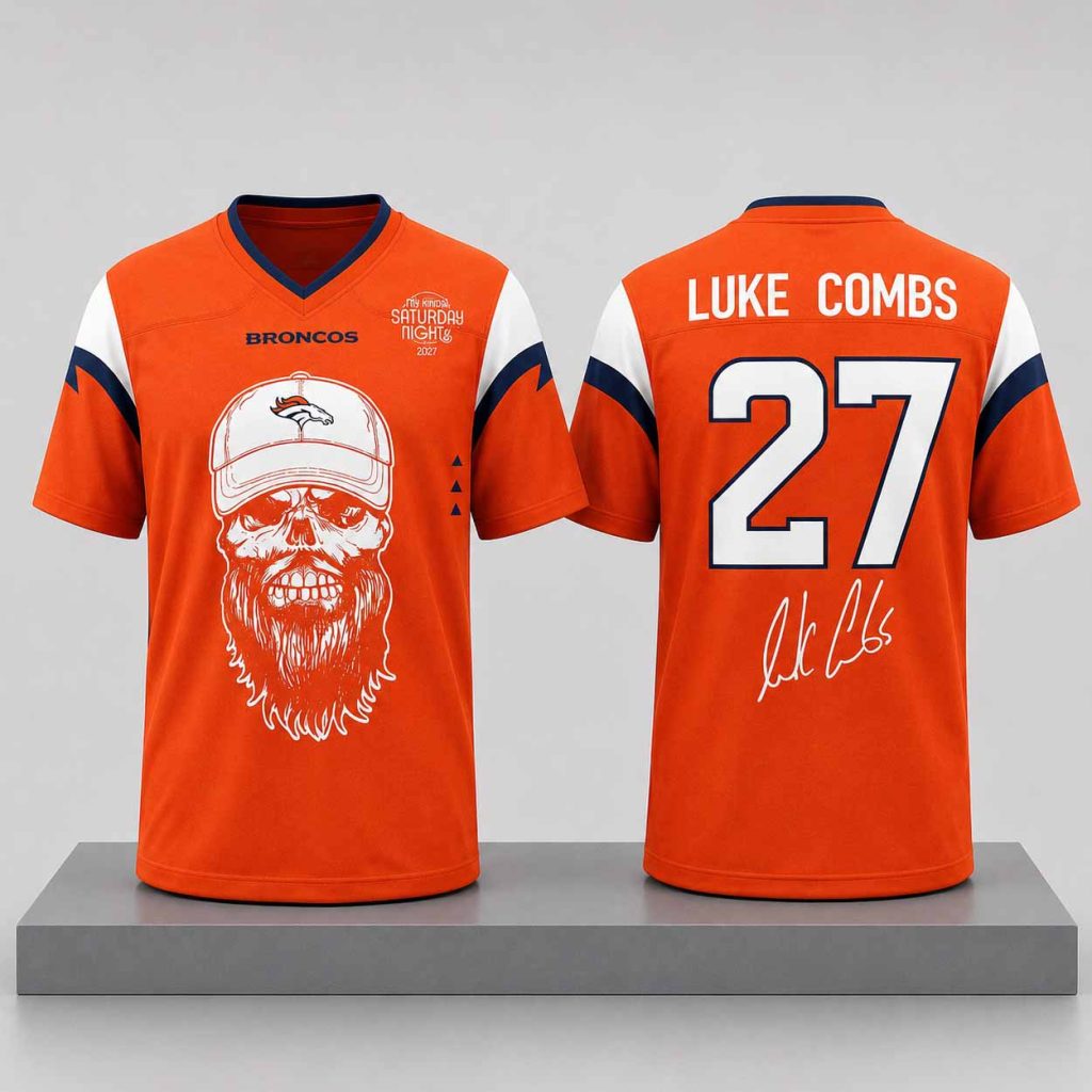 Broncos Luke Combs My Kinda Saturday Night Tour 2027 Jersey 1
