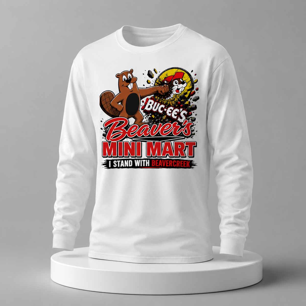 Buc-ee’s Beaver’s Mini Mart I Stand with Beavercreek Shirt Buc-ee’s Beaver’s Mini Mart I Stand with Beavercreek Shirt