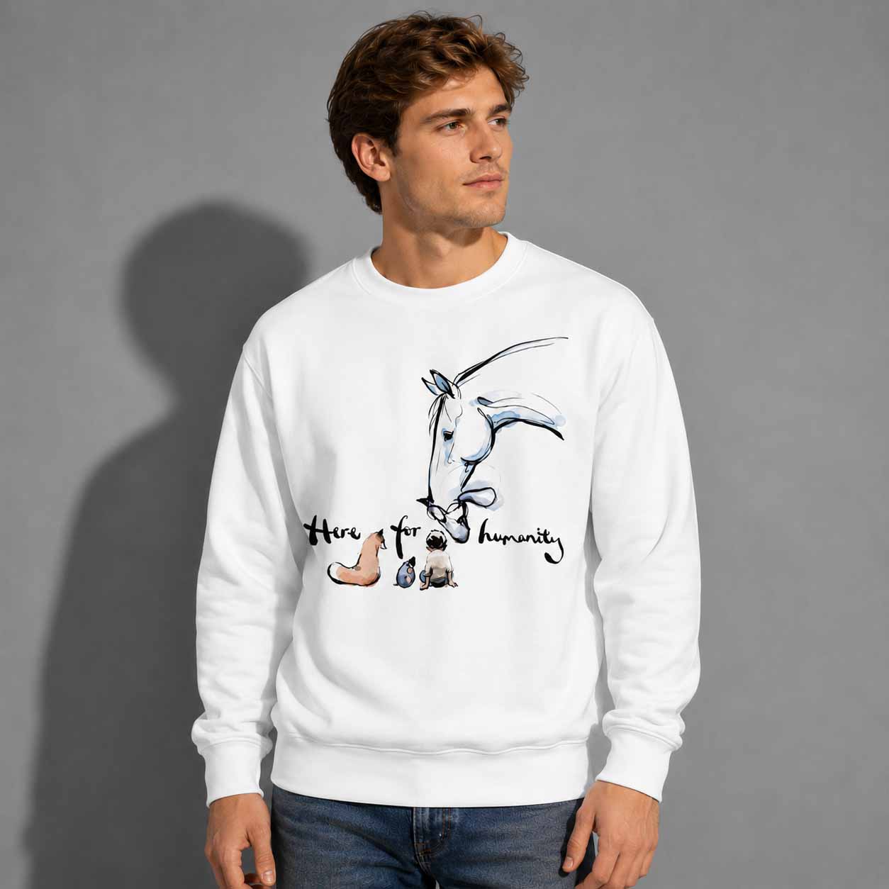 Mackesy Here For Humanity Shirt Mackesy Here For Humanity Shirt