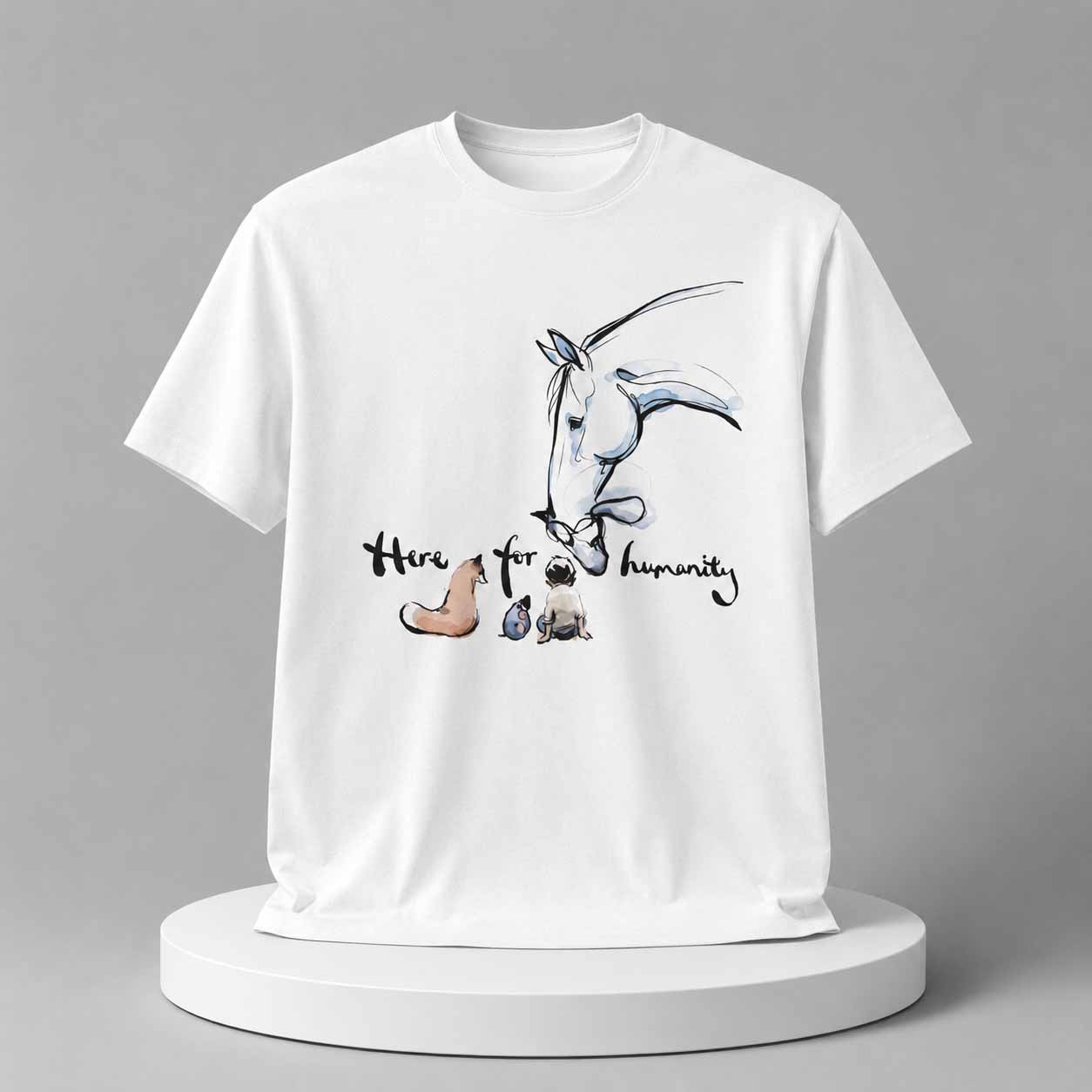 Mackesy Here For Humanity Shirt Mackesy Here For Humanity Shirt