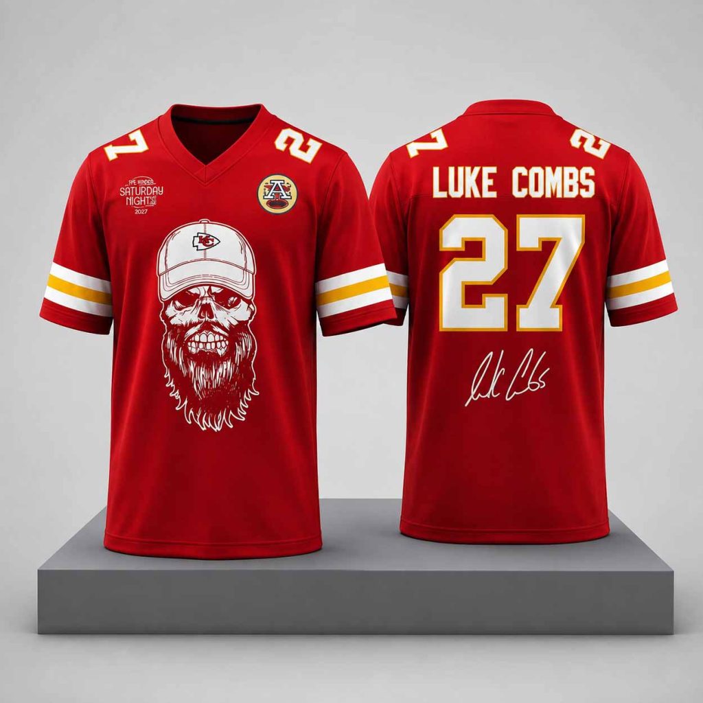 City Chiefs My Luke Combs Kinda Saturday Night Tour 2027 Jersey 1