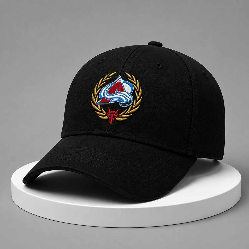 Colorado Avalanche Red Rising Night Hat 2027 1