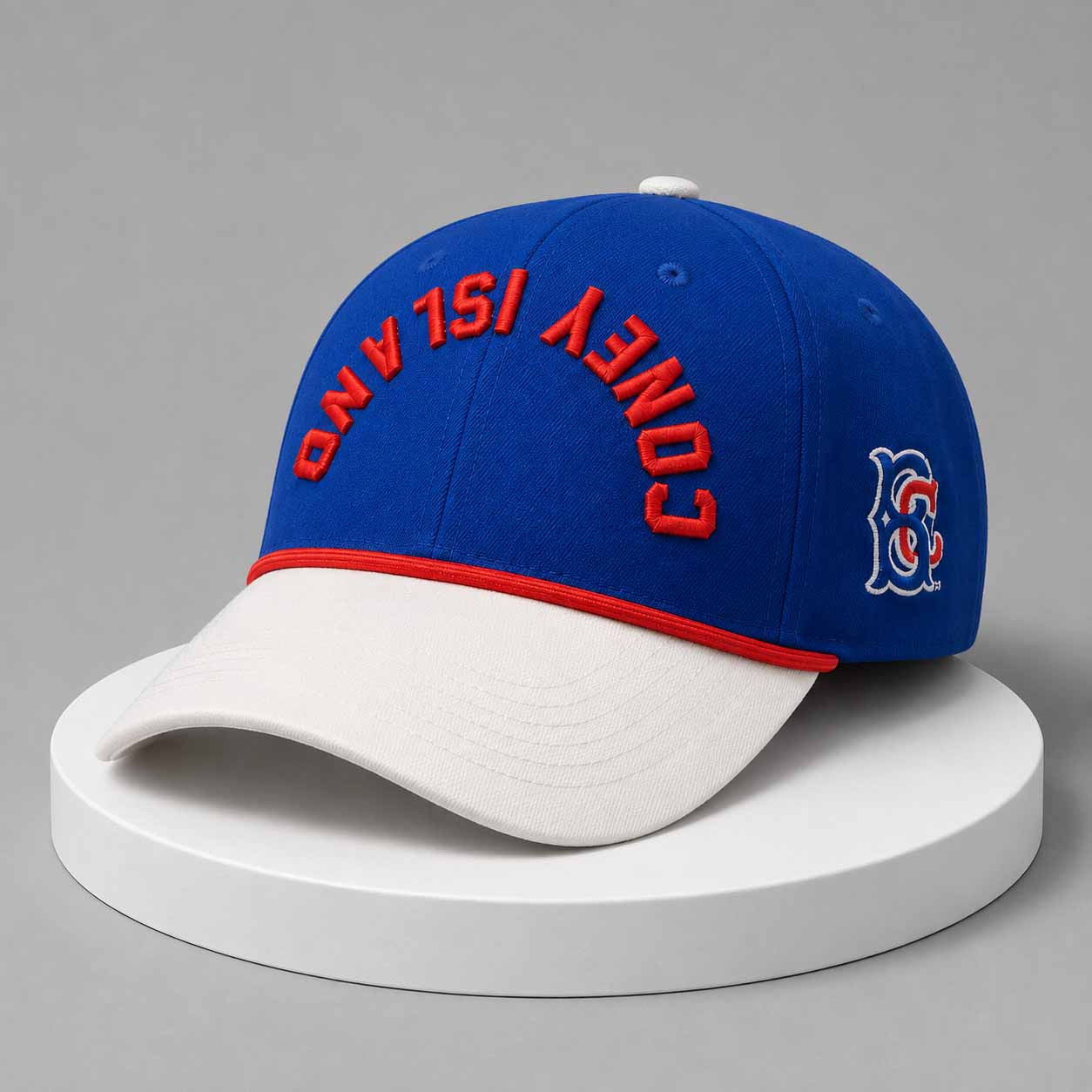 Coney Island Night Upside Down 2026 Cap Coney Island Night Upside Down 2026 Cap