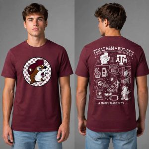 Buc ee's Texas A&M Maroon Shirt 4