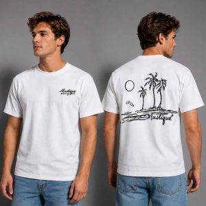 Justin Bieber Mustique Island Palm Tree Shirt 2