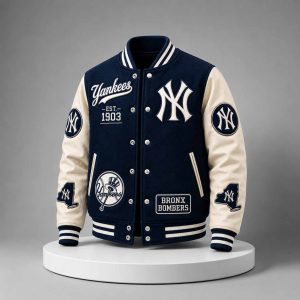 Yankees Baseball 2026 Coat Est 1903 Bronx Bombers Jacket 1