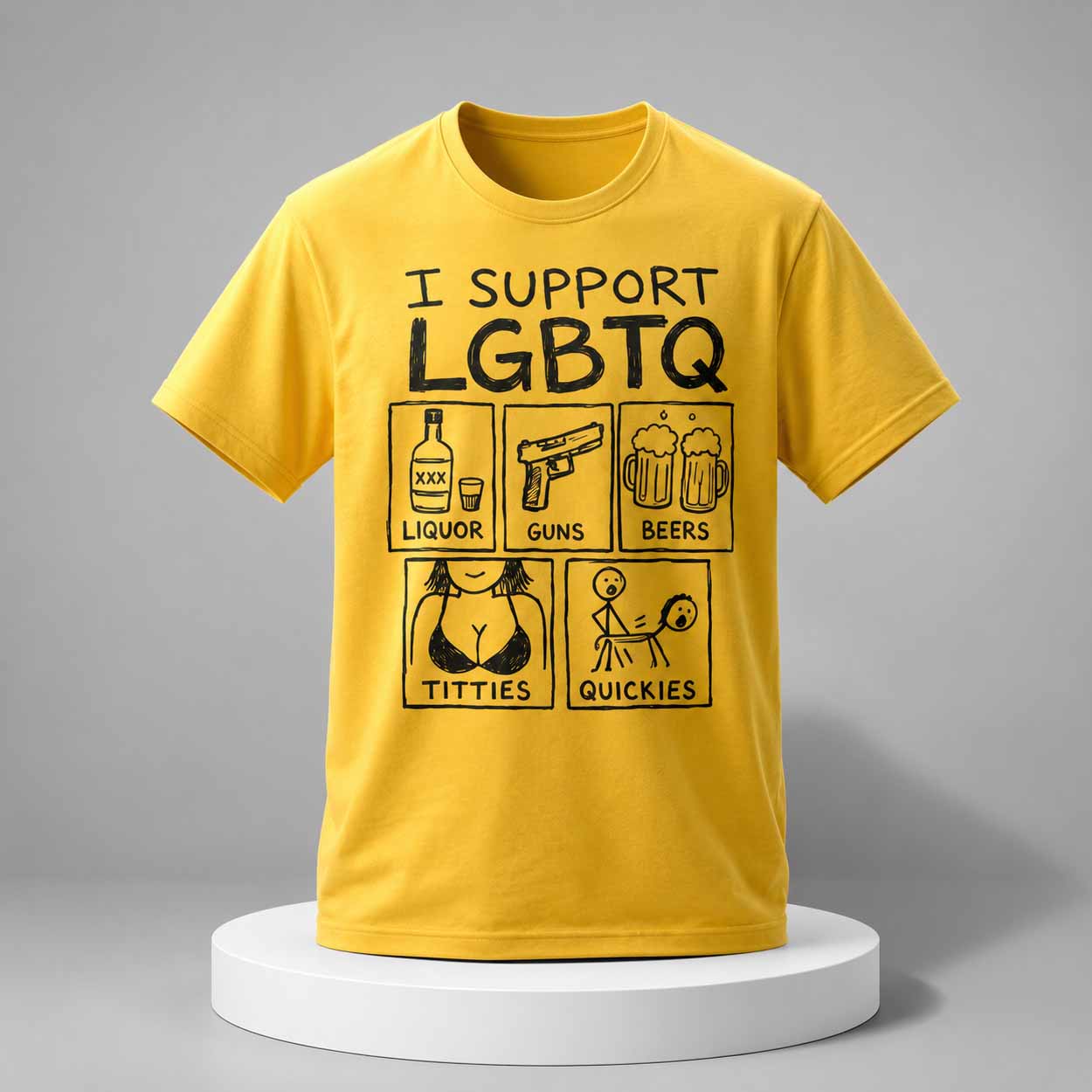 I Support LGBTQ Shirt I Support LGBTQ Shirt