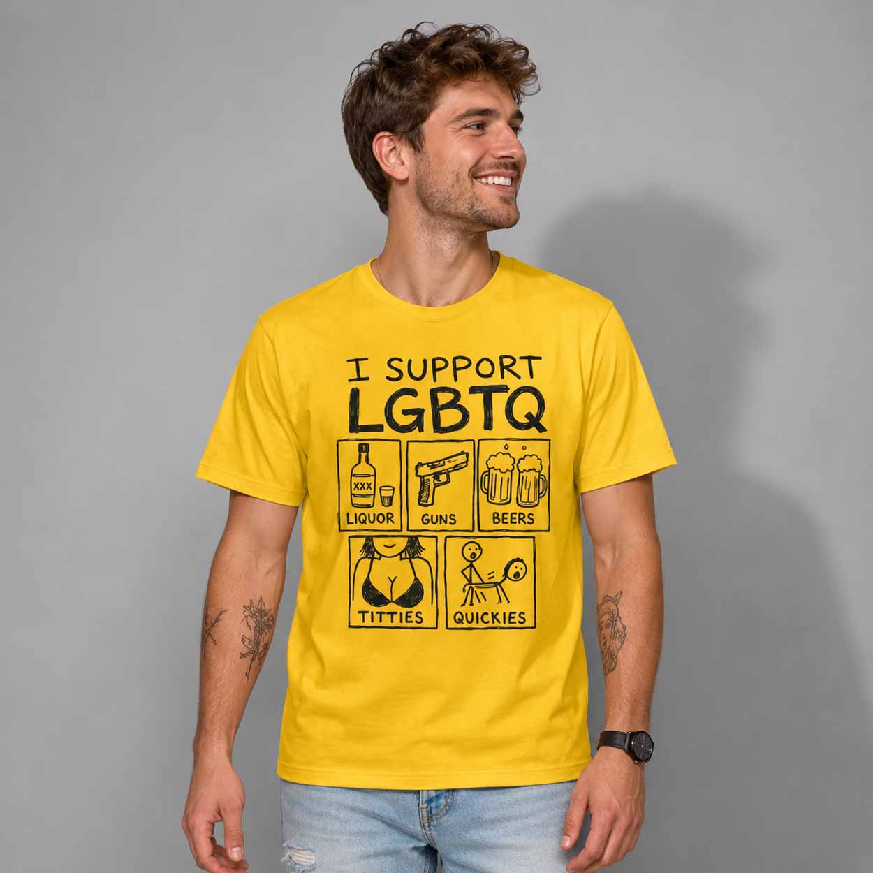 I Support LGBTQ Shirt I Support LGBTQ Shirt