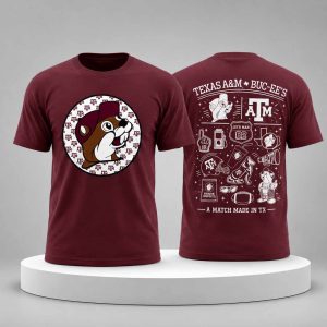 Buc ee's Texas A&M Maroon Shirt 1