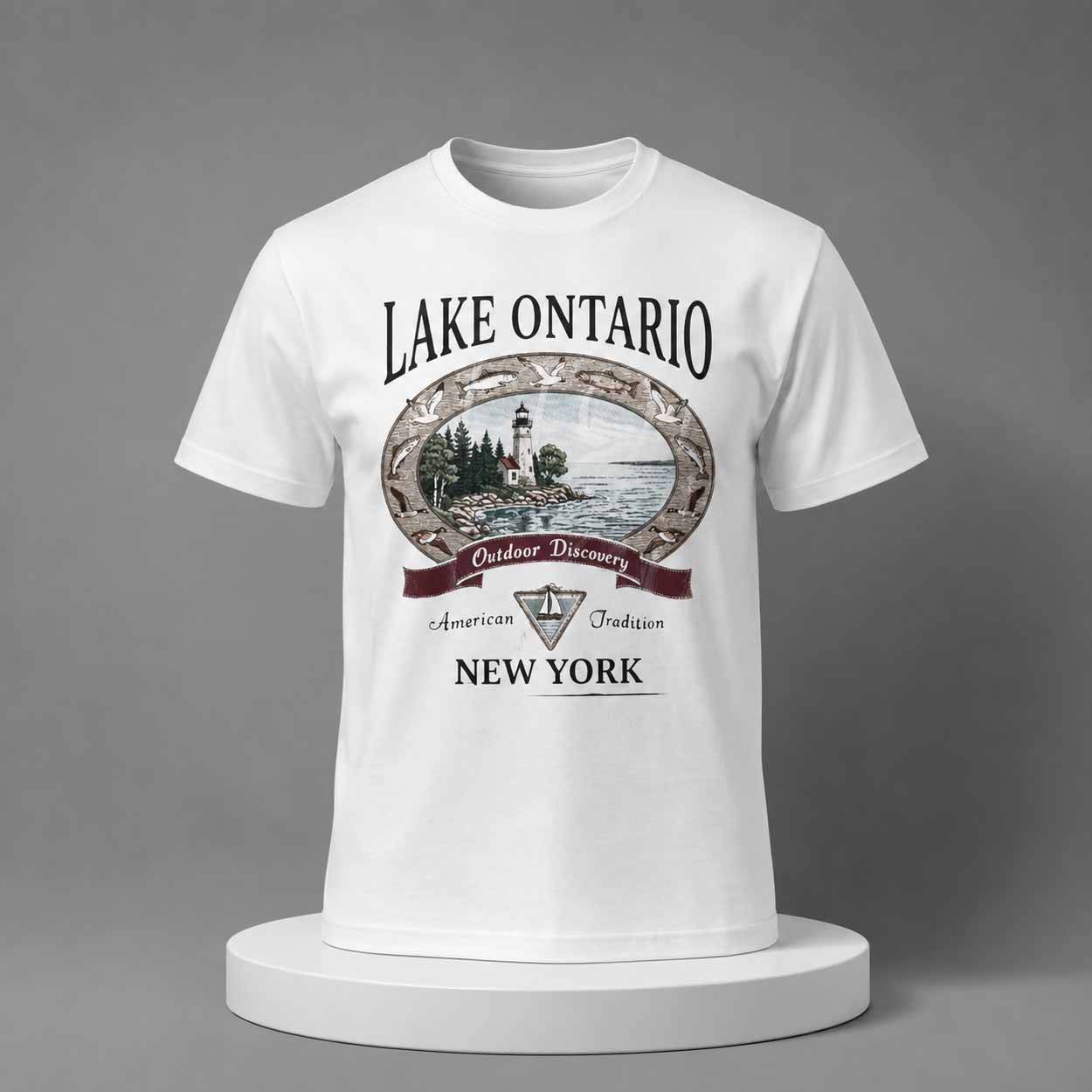 Lake Ontario Outdoor Discovery Vintage Shirt Lake Ontario Outdoor Discovery Vintage Shirt