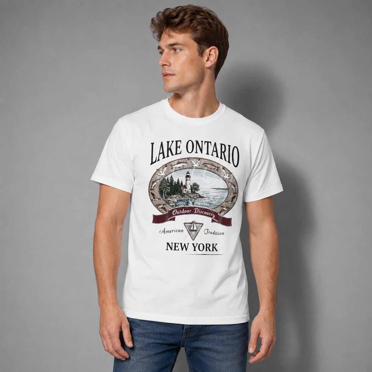 Lake Ontario Outdoor Discovery Vintage Shirt Lake Ontario Outdoor Discovery Vintage Shirt