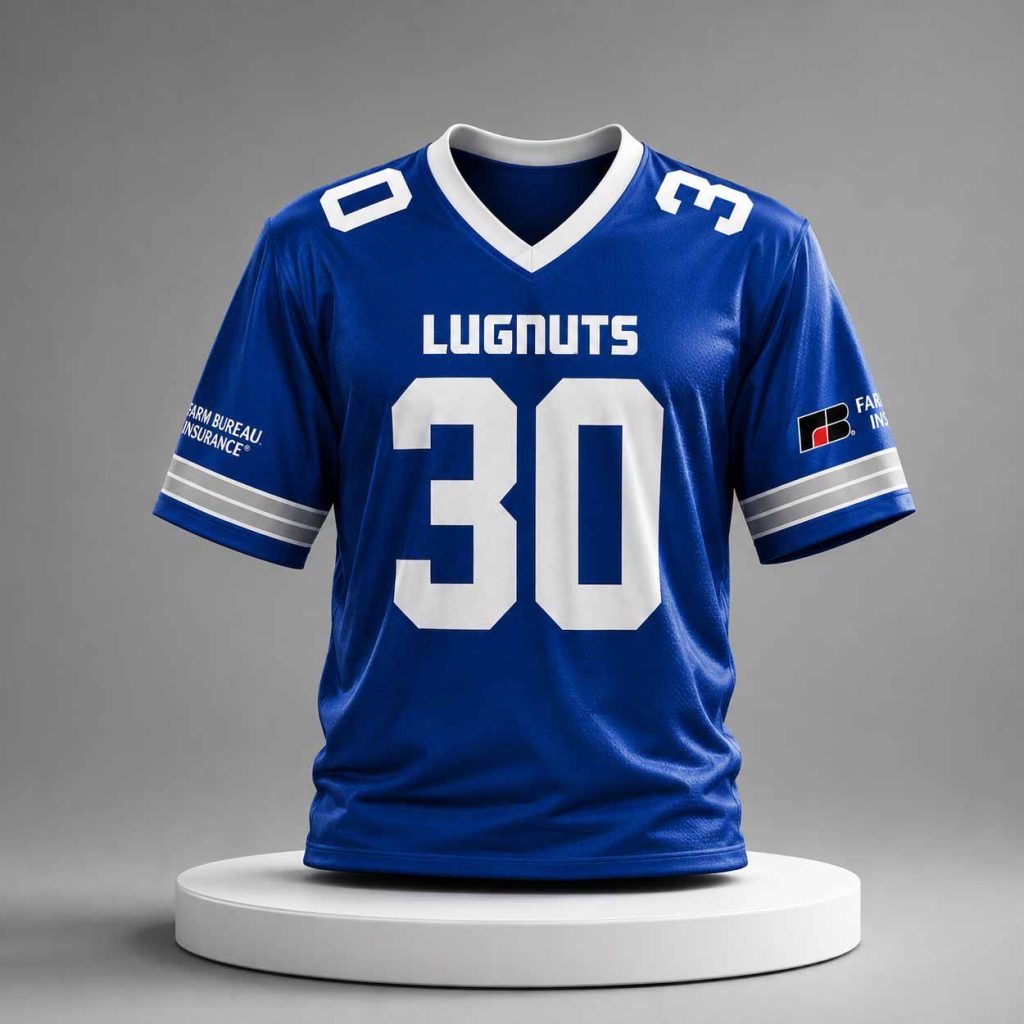 Lugnuts Football 2026 Jersey Giveaway 1