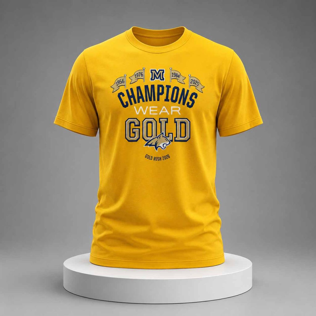 MSU Gold Rush 2026 T Shirt 1