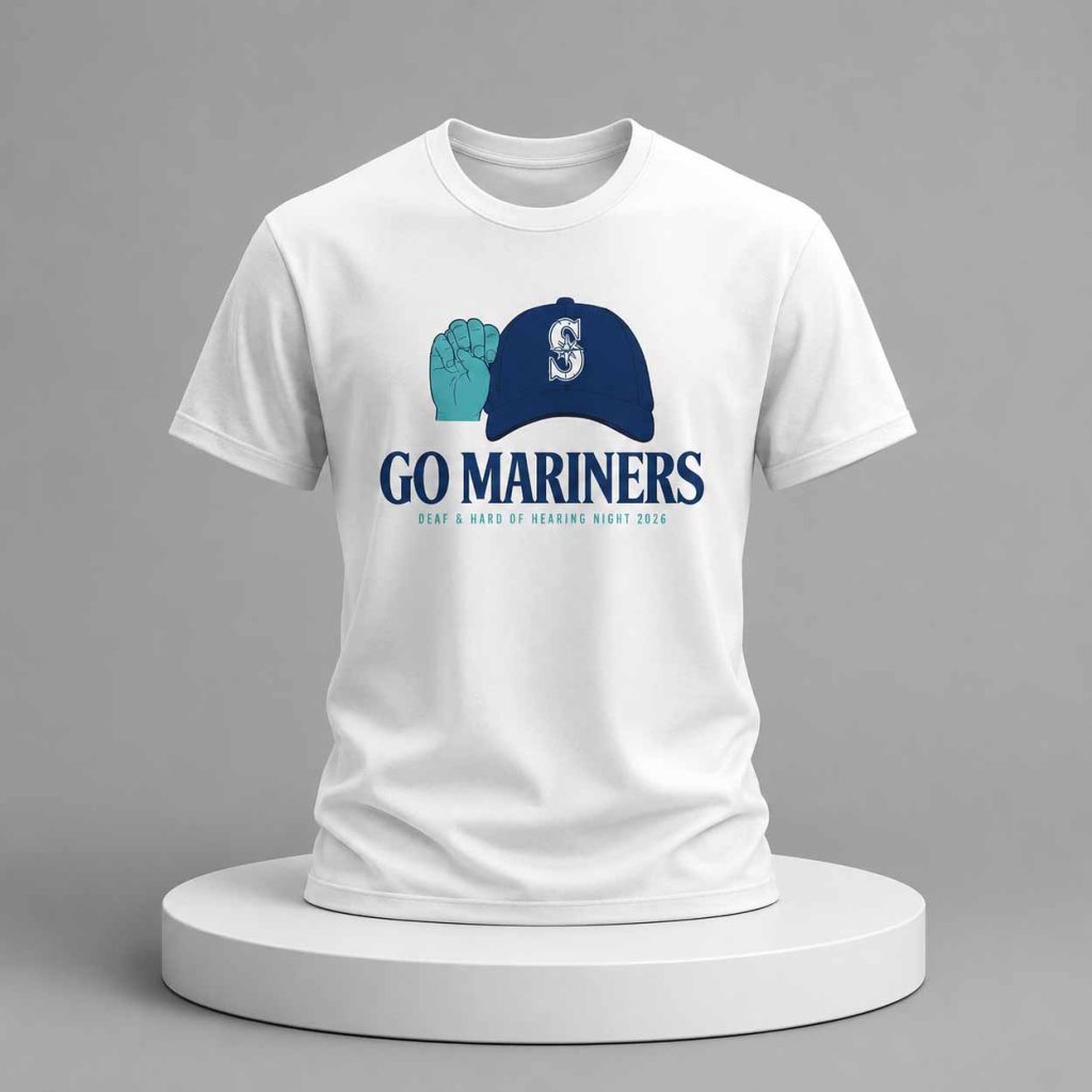 Mariners Deaf & Hard of Hearing Night Shirt 2026 Giveaway 1