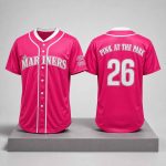 Mariners Pink At The Park Jersey 2026 Giveaway