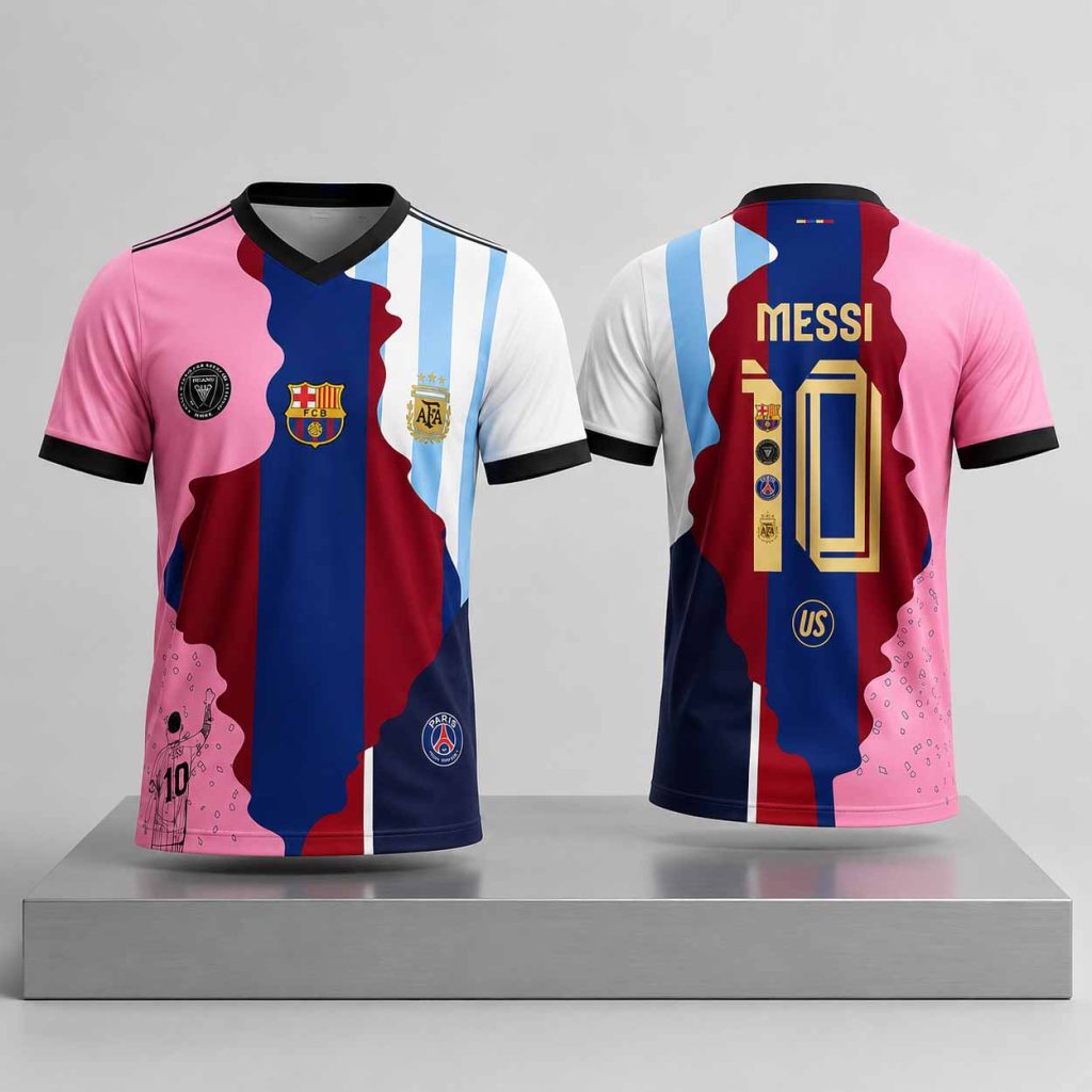 Messi Argentina x Barcelona x PSG Inter Miami 2026 Jersey 1 Messi Argentina x Barcelona x PSG Inter Miami 2026 Jersey 1