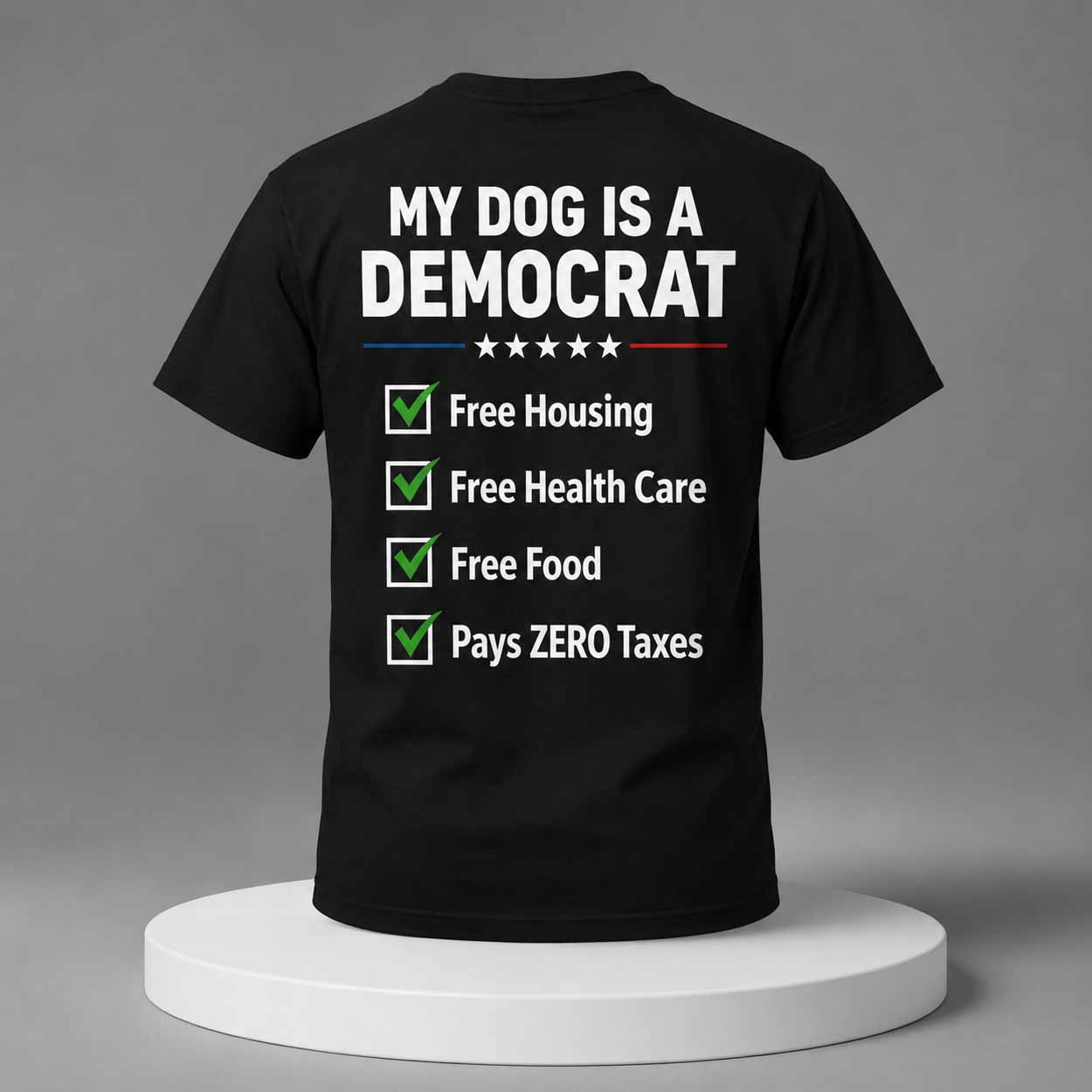 My Dog Is A Democrat Shirt My Dog Is A Democrat Shirt