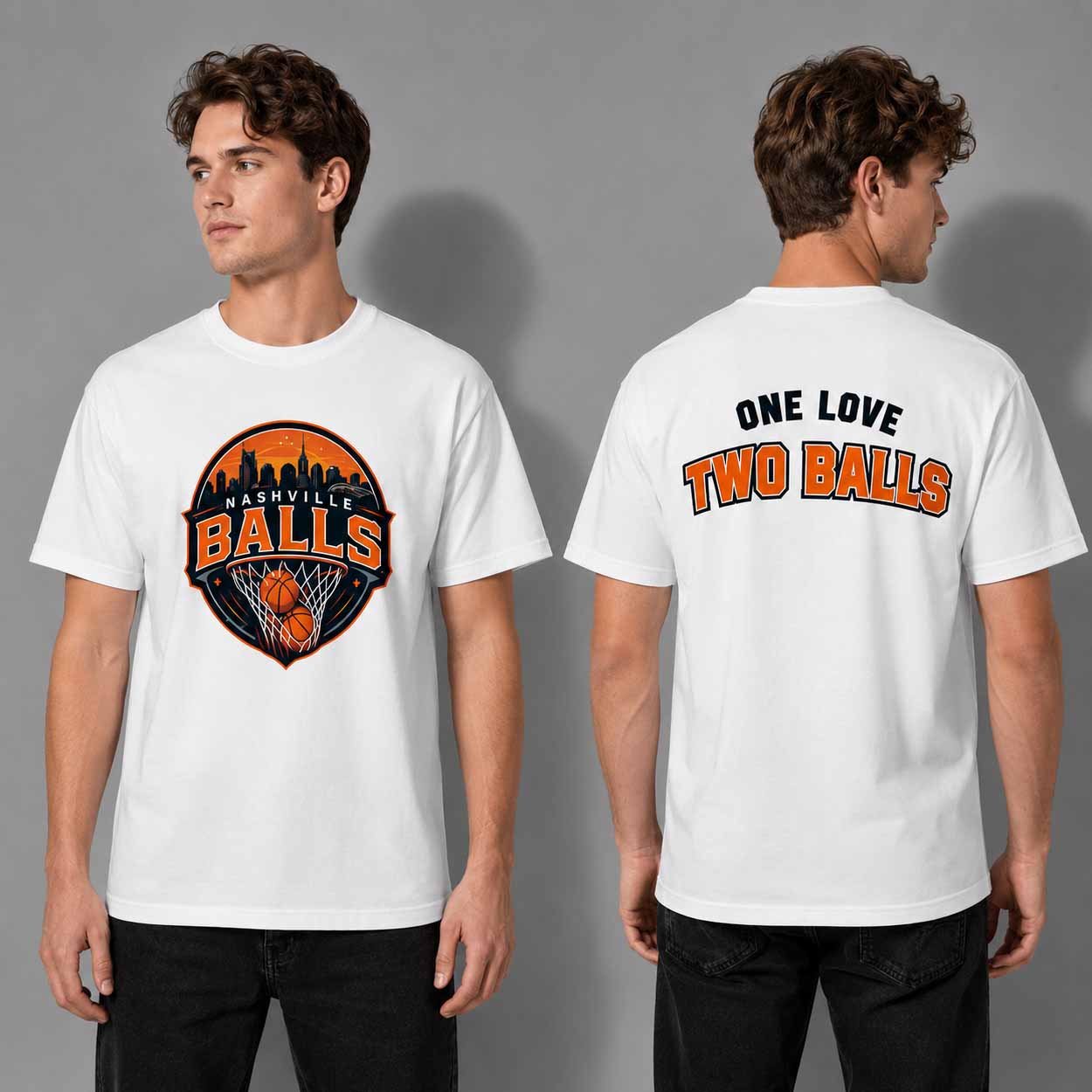 Nashville Balls One Love Two Balls Shirt Nashville Balls One Love Two Balls Shirt