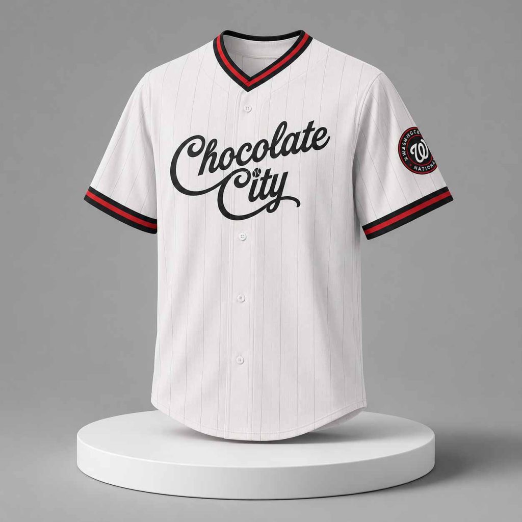 Nationals African American Heritage Day Chocolate City Jersey 2 Nationals African American Heritage Day Chocolate City Jersey 2
