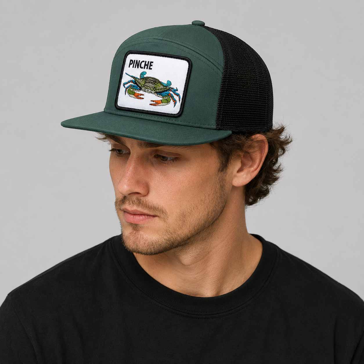 New Blue Crab Pinche 2026 Trucker Hat New Blue Crab Pinche 2026 Trucker Hat