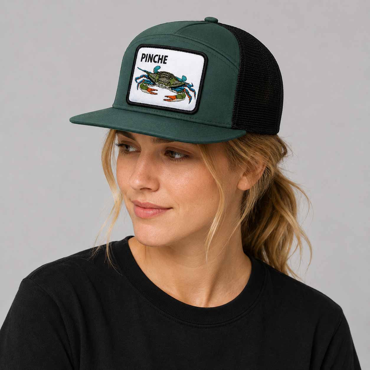 New Blue Crab Pinche 2026 Trucker Hat New Blue Crab Pinche 2026 Trucker Hat