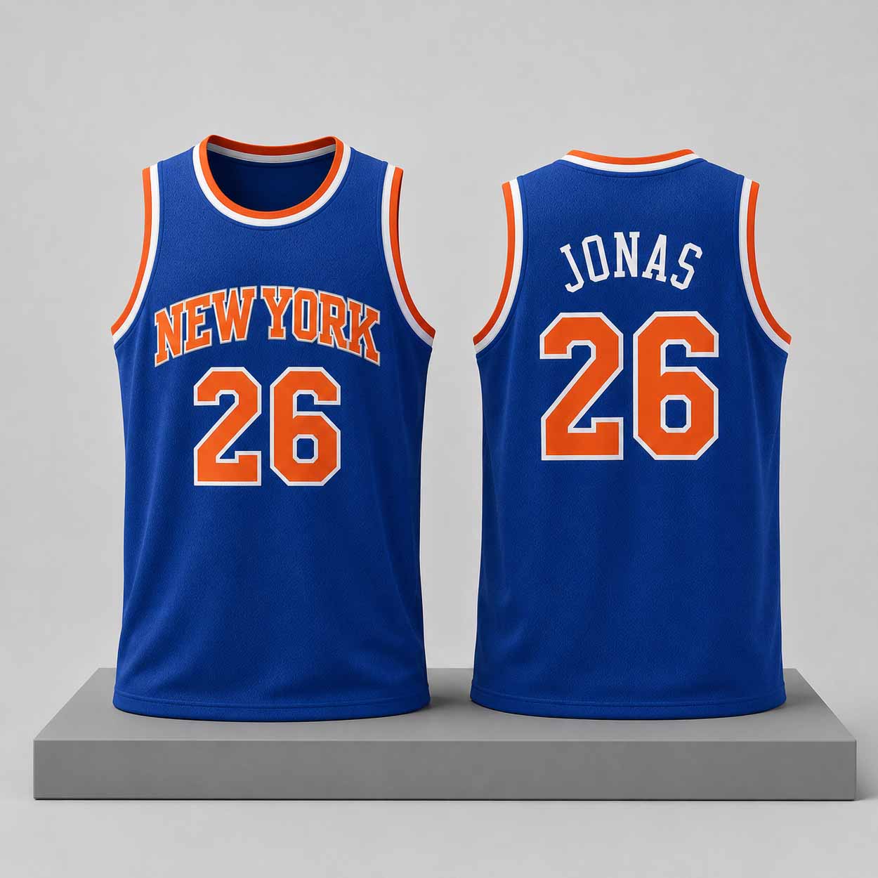Nick Jonas NY Knicks 2026 Basketball Jersey Nick Jonas NY Knicks 2026 Basketball Jersey