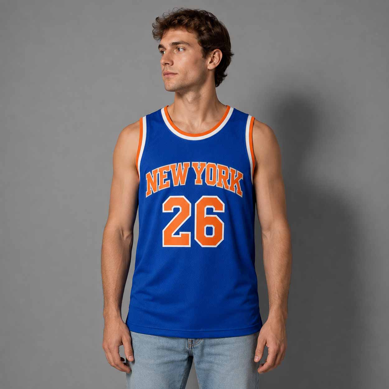 Nick Jonas NY Knicks 2026 Basketball Jersey Nick Jonas NY Knicks 2026 Basketball Jersey
