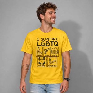 I Support LGBTQ Shirt 1 I Support LGBTQ Shirt 2