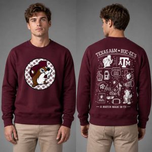 Buc ee's Texas A&M Maroon Shirt 2