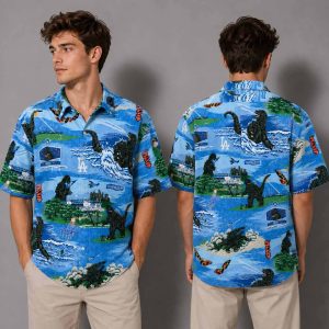 Dodgers Godzilla Aloha 2026 Hawaiian Shirt 2
