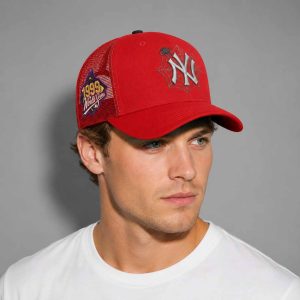 NY Yankees Spider Man Spiderweb 1999 Hat 2