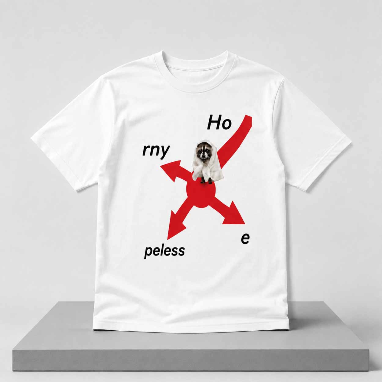 Racoon Ho Rny E Peless Corner Shirt Racoon Ho Rny E Peless Corner Shirt