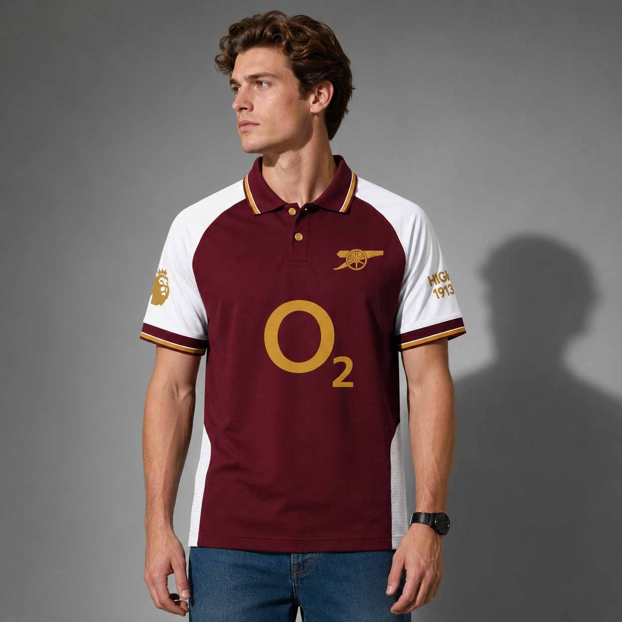Retro O2 Sponsor 2026 Polo Shirt Retro O2 Sponsor 2026 Polo Shirt