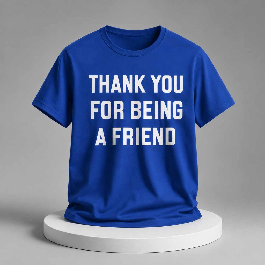 Thank You For Being A Friend Shirt 1 Thank You For Being A Friend Shirt 1