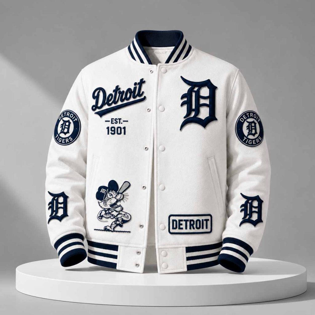 Tigers Baseball 2026 Coat Est 1901 Jacket 1