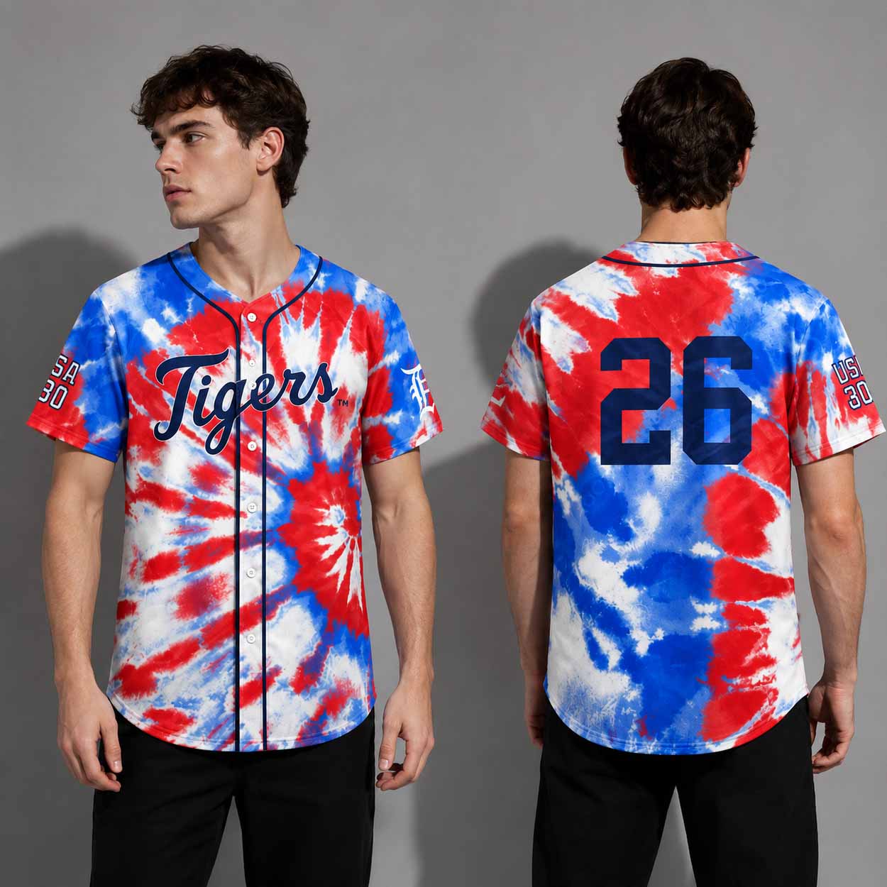 Tigers USA 250 Tie Dye Jersey Giveaway Tigers USA 250 Tie Dye Jersey Giveaway