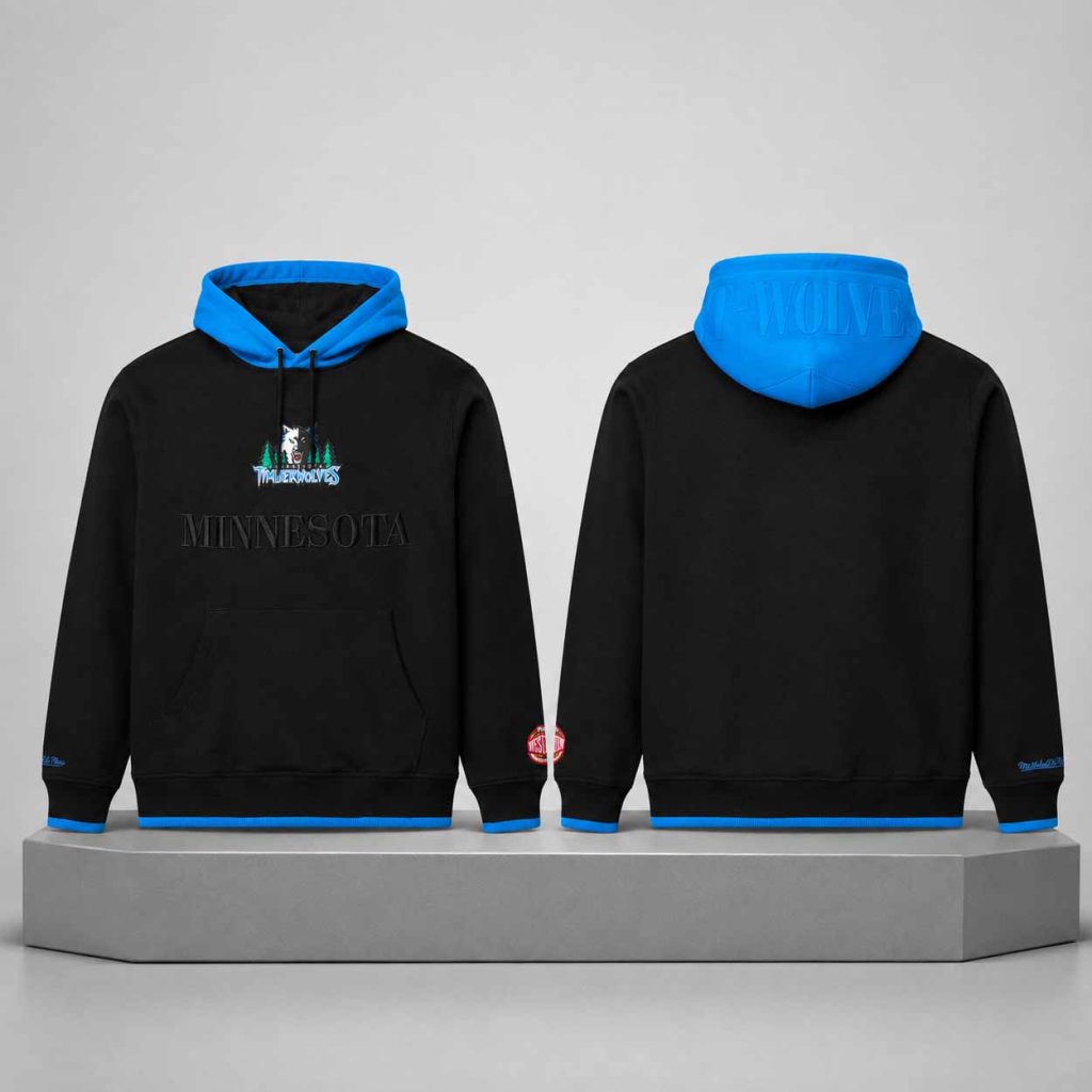 Timberwolves Team OG 3.0 Vintage Fleece Pullover Hoodie 1