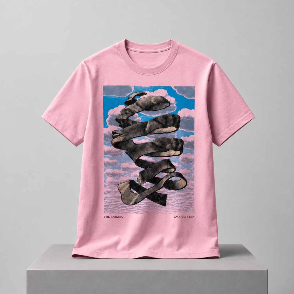 Tom Holland MC Escher Mobius Strip Pink 2026 Shirt 1