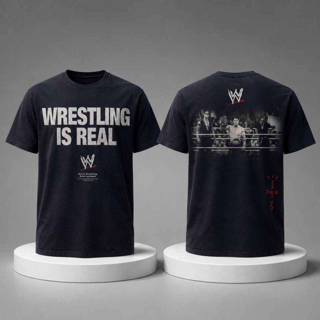 Travis Scott Wrestling Is Real Shirt 1 Travis Scott Wrestling Is Real Shirt 1
